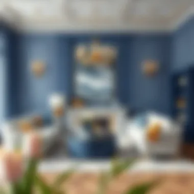 Magnificent Exploring Blue and Gold Decorating Ideas for Elevating Interior Spaces Magnificent Exploring Blue and Gold Decorating Ideas for Elevating Interior Spaces