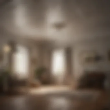 Essential tools for painting a textured ceiling