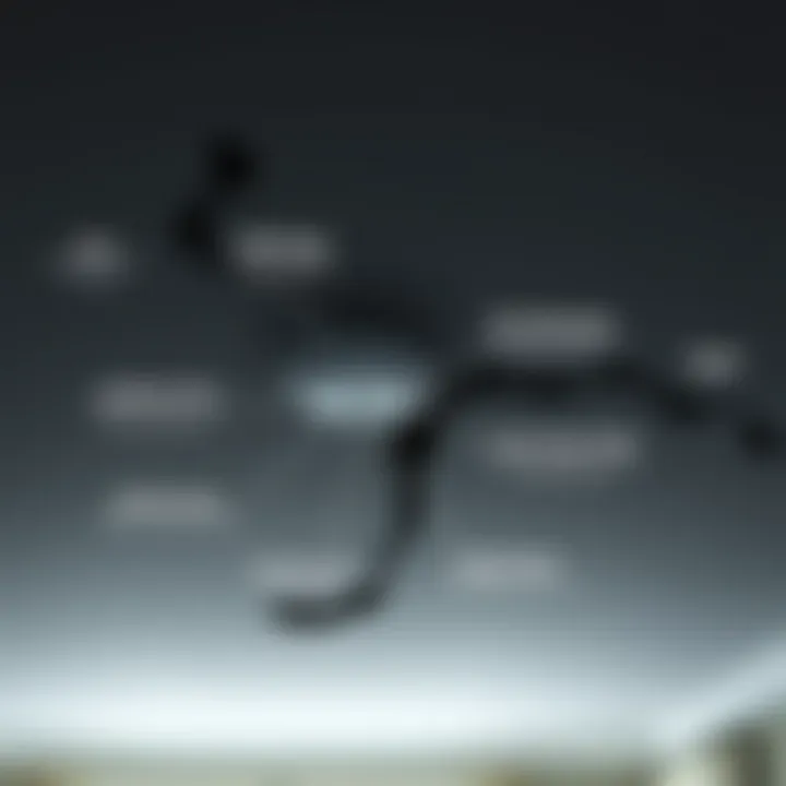 Diagram illustrating common causes of ceiling leaks