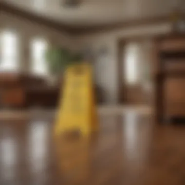 Risks of Improper Cleaning Infographic highlighting risks of improper hardwood cleaning.
