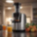 Centrifugal juicer showcasing its powerful extraction capabilities