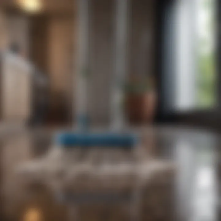 Different types of mops suitable for ceramic tiles