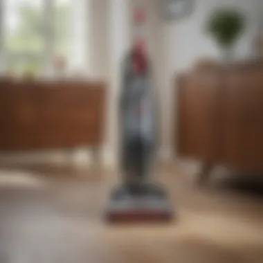 Bissell upright vacuum showcasing modern design