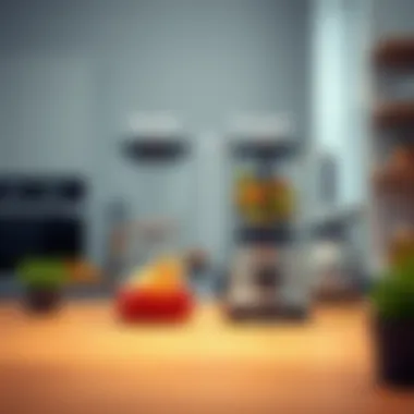 Blender vs Food Processor Features Comparison A comparison chart highlighting the key features of blenders and food processors.