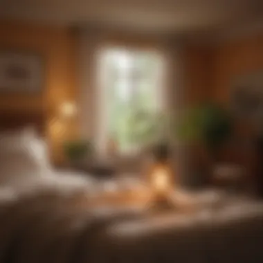 Warm Color Temperature Lights Warm color temperature lights creating a cozy atmosphere