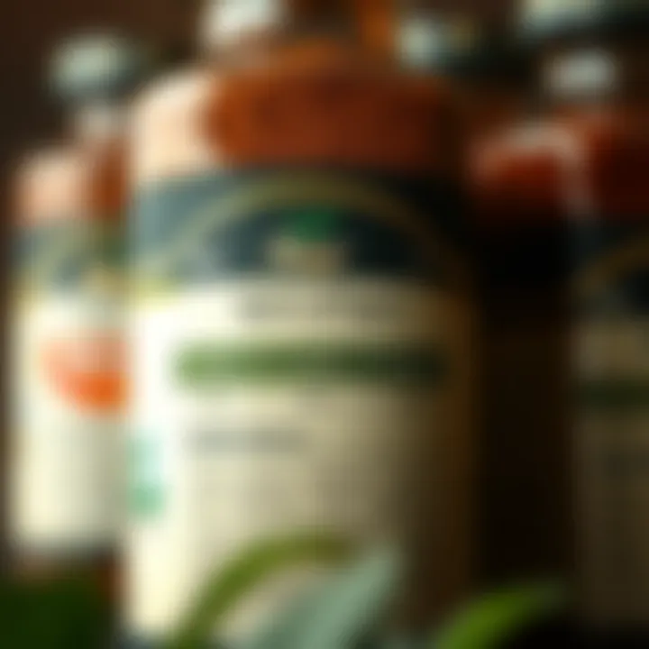 Close-up of a spice label highlighting quality and sourcing information