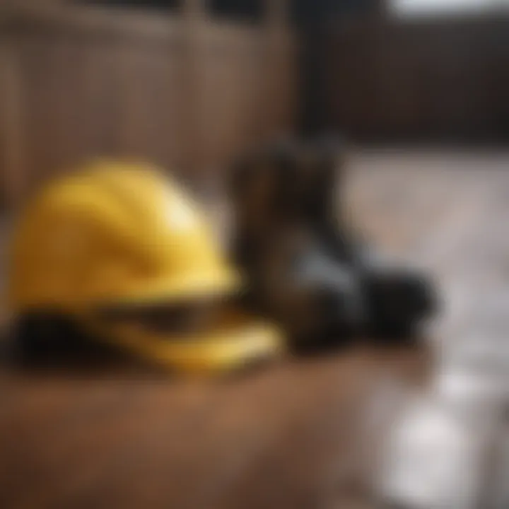 Safety gear for deck construction