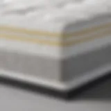 Detailed view of the Casper Hybrid Full Mattress showcasing its unique layered construction