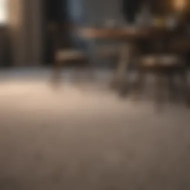 Durable carpet suitable for dining area