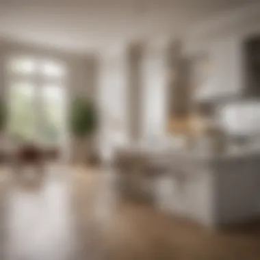 Radiance in Classic Design Bright kitchen with natural light and classic design