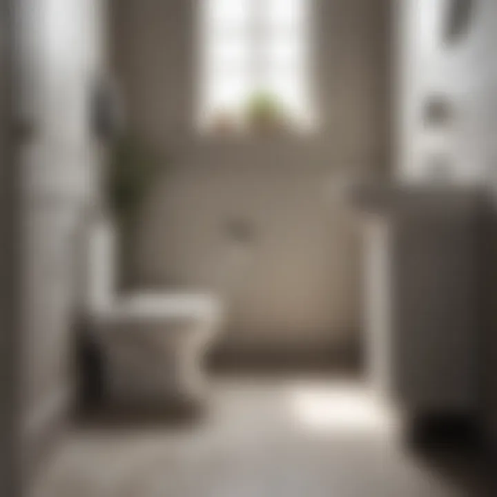 Clean toilet after using baking soda and vinegar