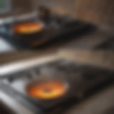 Induction Cooker Refresh: Before and After An induction cooker before and after cleaning