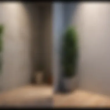 Transformative Wall Cleaning Results Before and after of a freshly cleaned wall