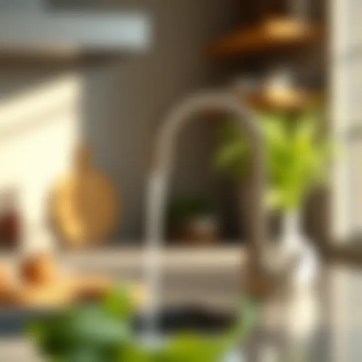 Sustainable materials used in Clofy kitchen faucet