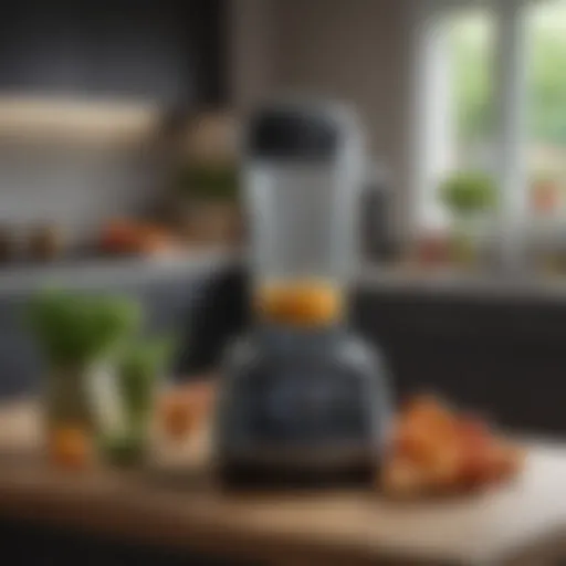 Vitamix blender showcasing its design and build quality