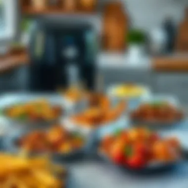 Diverse Dishes Made with Power Air Fryer Pro Variety of dishes created using the Power Air Fryer Pro 8 Qt.