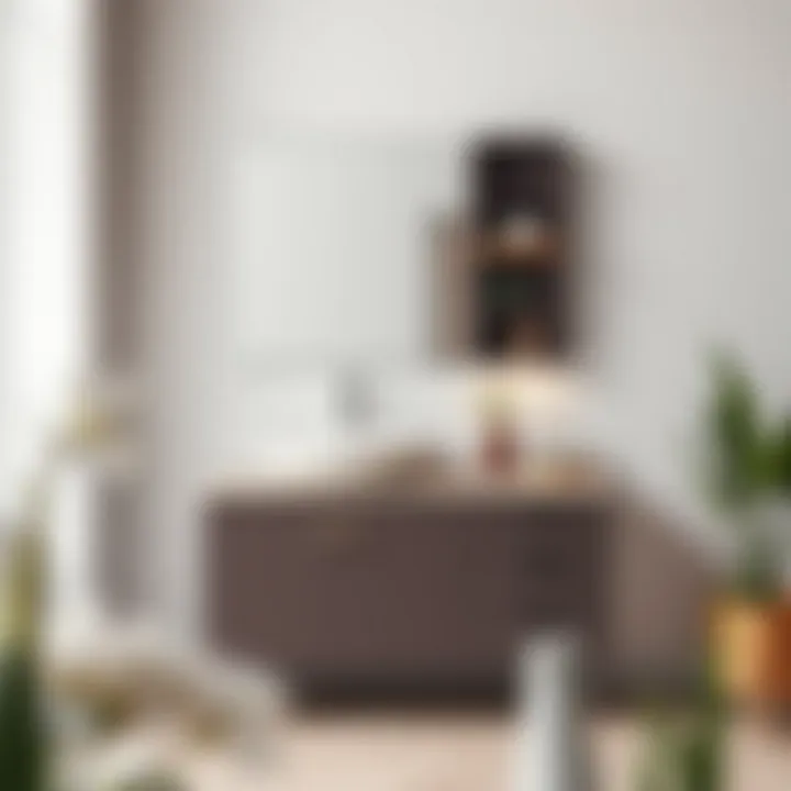 Elegant Modern Sink Vanity Unit Elegant modern sink vanity unit with stylish storage options