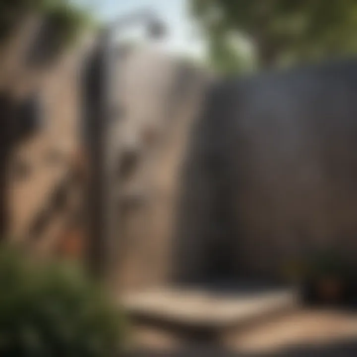 A maintenance checklist for keeping an outdoor shower in top condition