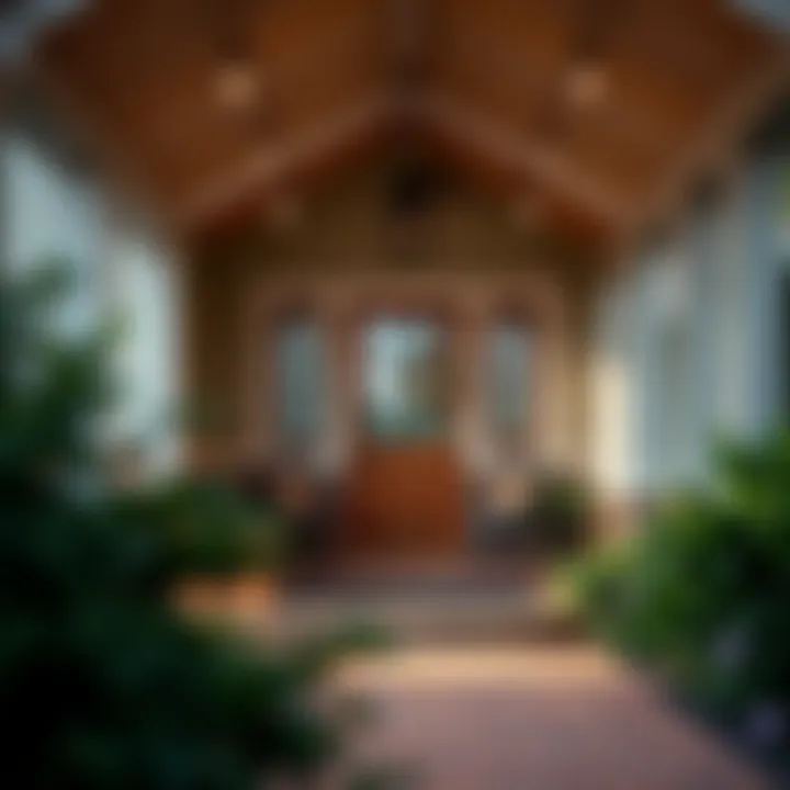 Architectural styles of front porches