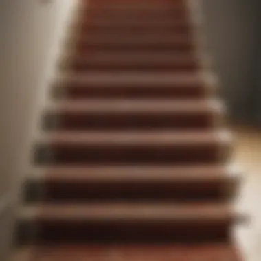 Different carpet types for stair installation comparison
