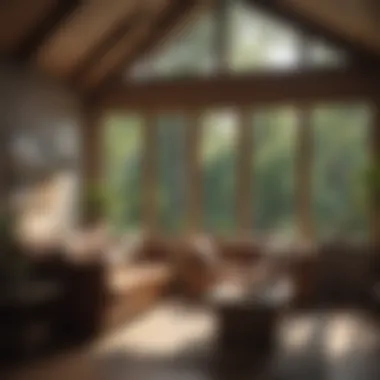 Incorporating natural light in a cozy cottage setting