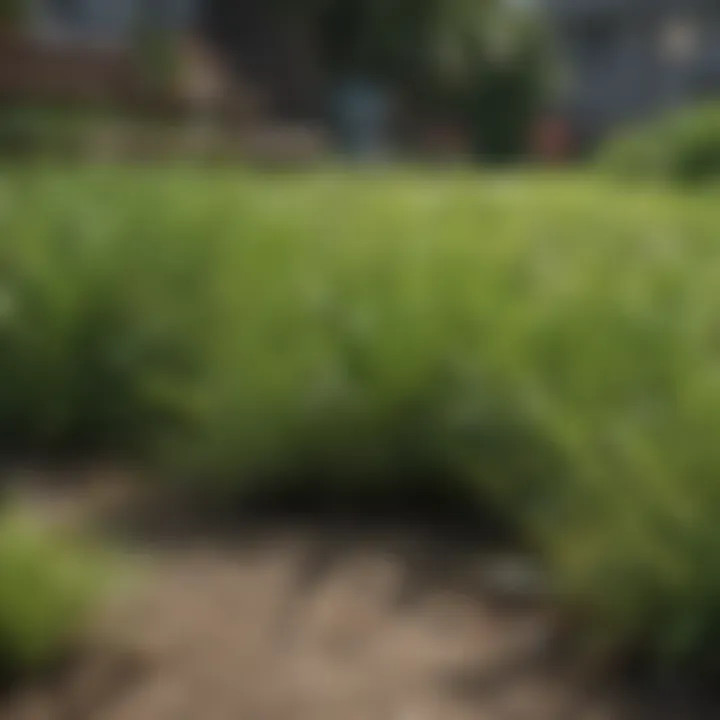 Tools for managing crabgrass in a yard