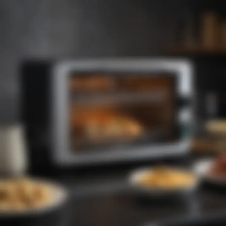 A variety of dishes prepared using the Cuisinart Air Fryer Toaster Oven