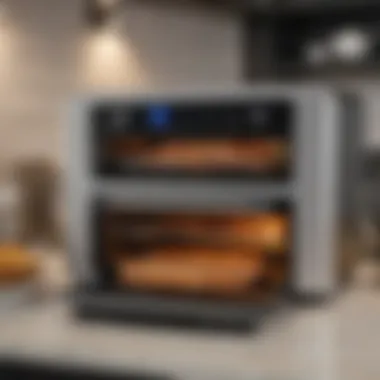User-friendly interface of the Cuisinart Air Fryer Toaster Oven
