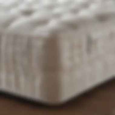 Key Features of Quality Mattresses Close-up of mattress features showcasing comfort layers