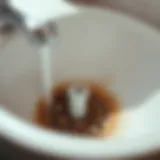 Understanding Drain Blockages Clogged wash basin drain with debris