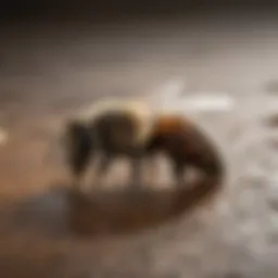 Natural ingredients for creating bee killing spray