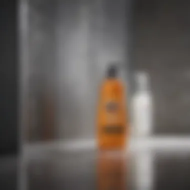 Effective Cleaning Products for Shower Doors Various cleaning products arranged for shower door maintenance