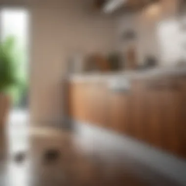 Preventive measures in a clean kitchen