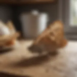 Flour moths in pantry
