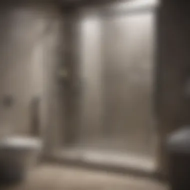 Before and after comparison of shower door clarity