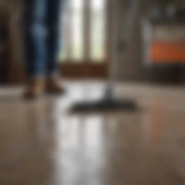 Floor Maintenance Techniques Demonstration of floor maintenance techniques