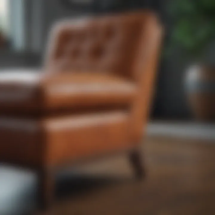 Treating oil-based stains on furniture