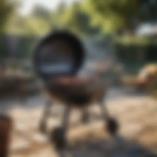 A variety of barbecue grills showcasing different designs and functionalities.