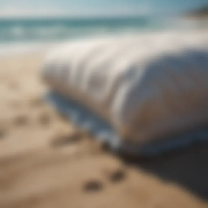 Care instructions for maintaining beach bedding sets
