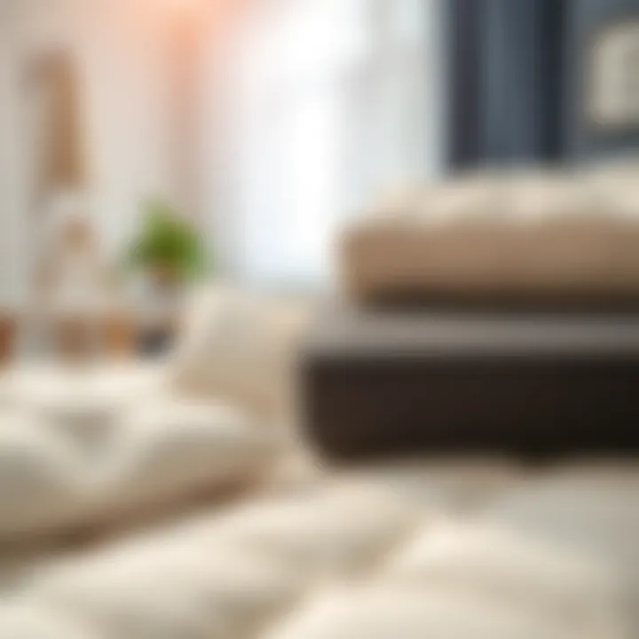 Different materials used for king size mattress toppers