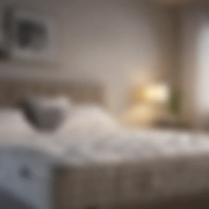 Various mattress types displayed for comparison