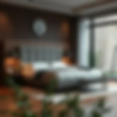 Stylish Design of a Modern Upholstered Queen Bed Frame Modern upholstered queen bed frame with stylish design