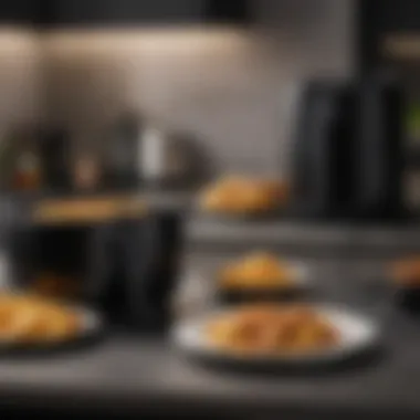 Comparing Cooking Methods: Black Bella vs Traditional Comparison chart of Black Bella Air Fryer with traditional cooking methods