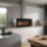 Stylish tall toaster oven showcasing modern kitchen design