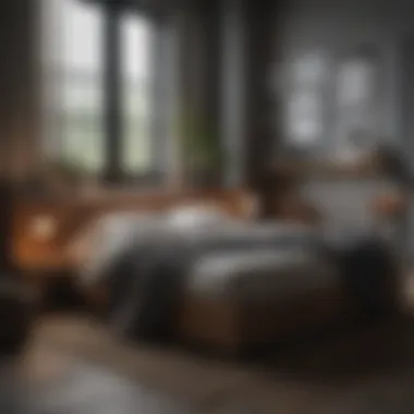 Versatile modular furniture arrangement in a small space