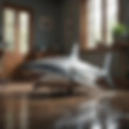 Robotic vacuum in action