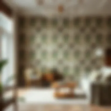Preserving Your Living Room Wallpaper: Maintenance Tips Maintenance tips for preserving wallpaper in living room settings