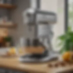 Elegant Cuisinart Stand Mixer in a modern kitchen setting