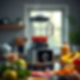 High-performance blender with sleek design