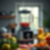 High-Performance Blender Showcase High-performance blender with sleek design